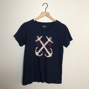 J. Crew nautical t shirt